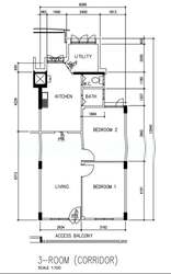Blk 20 Dover Ville (Queenstown), HDB 3 Rooms #567692661